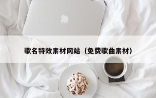 莘县歌名特效素材网站（免费歌曲素材）